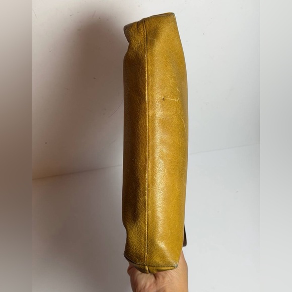 Vintage Loewe Anagram Embossed Leather Clutch Bag - Picture 5 of 11